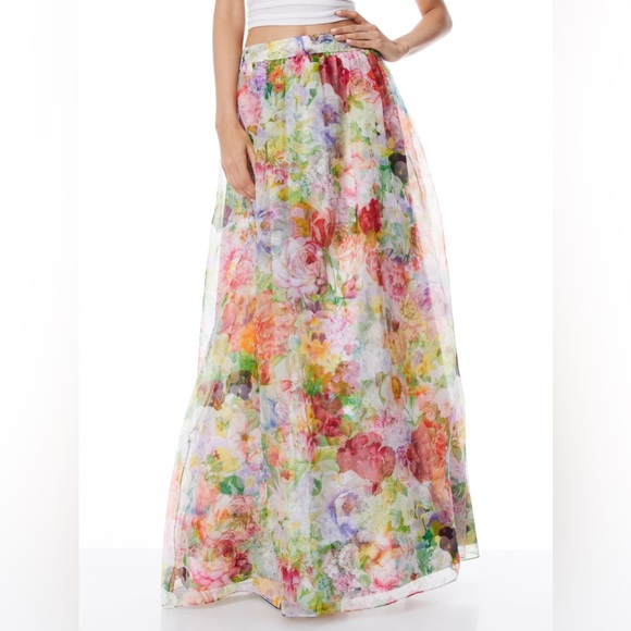 Floral Maxi Skirt - Picture 2 of 16